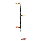 <strong></strong> LED Vintage Twinkle Lights Multicoloured With Green Cable 1800cm image