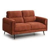 <strong></strong> Valentia 2 Seater Sofa Fabric Terracotta