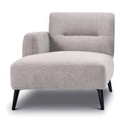 <strong></strong> Cortina Modular 1.5 Seater Chaise Arm On Left Leather Category 10 (S)