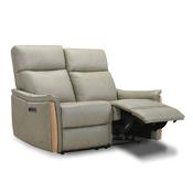 <strong></strong> Ancona Electric Reclining 2 Seater Sofa Leather Category 15 (S)