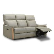 <strong></strong> Ancona Manual Reclining 3 Seater Sofa Leather Category 15 (S)