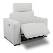 <strong></strong> Burano Electric Reclining Armchair With USB Port Fabric image