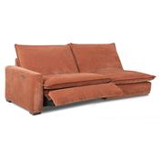 <strong></strong> Calais Modular 3 Seater Sofa Electric Reclining Arm LHF With USB Port Fabric image