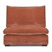 <strong></strong> Calais Modular 1.5 Seater Electric Reclining No Arms Fabric image