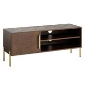 <strong></strong> Grace 1 Door Small TV/Entertainment Unit Dark Wood