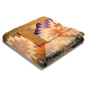 <strong>BIEDERLACK</strong> Ikat Diamond Throw 140cm x 180cm Orange image