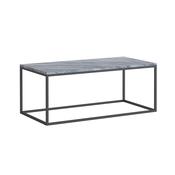 <strong></strong> Marmora Rectangular Coffee Table Grey Marble &amp; Grey image