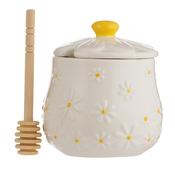 <strong>PRICE &amp; KENSINGTON</strong> Daisy Honey Pot &amp; Drizzler