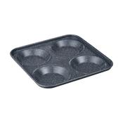 <strong>DENBY</strong> Quantanium Finish 4 Cup Yorkshire Pudding Tin image