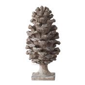 <strong>MINDY BROWNES</strong> Pine Cone Decor Distressed Wooden Small