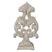 <strong>MINDY BROWNES</strong> Parisian Finial Distressed Finish White/Brown image