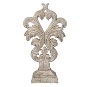 <strong>MINDY BROWNES</strong> Roman Finial With Distressed White/Brown image