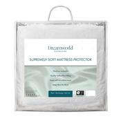 <strong>DREAMWORLD</strong> Supremely Soft Mattress Protector (Multiple Sizes)