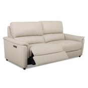 <strong></strong> Ladina Electric Reclining 3 Seater Sofa With Adjustable Lumbar &amp; Headrest Fabric image