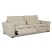 <strong></strong> Valais Electric Reclining 3 Seater Sofa Fabric image