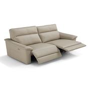 <strong>EGOITALIANO</strong> Odette 3.5 Seater Electric Reclining Sofa With 2 Recliners Leather Category B image