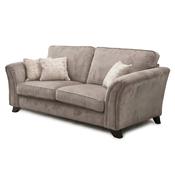 <strong></strong> Sanchez 3 Seater Sofa Fabric B Stone image