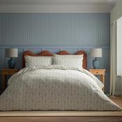 <strong>SANDERSON</strong> Summer Scallop Reversible Duvet Cover Set (Multiple Sizes &amp; Colours) image