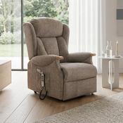 <strong>SHERBORNE</strong> Cartmel Knuckle Standard Cloud Comfort Electric Lift &amp; Rise Reclining Chair Aquaclean Fabric Persia image