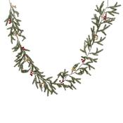 <strong></strong> Garland With Pinecones &amp; Berries 6ft/180cm image