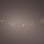 <strong></strong> Micro LED Garland With Stars Warm White Lights 4.2ft/125cm image