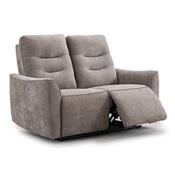 <strong></strong> Camden 2 Seater Sofa Electric Reclining Fabric Stone image