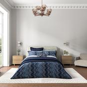 <strong>BEDECK OF BELFAST</strong> Sutton Duvet Cover Set Denim Blue (Multiple Sizes) image