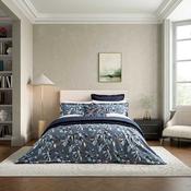 <strong>BEDECK OF BELFAST</strong> Albany Reversible Duvet Cover Set Denim Blue (Multiple Sizes) image