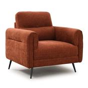 <strong></strong> Valentia Armchair Fabric Terracotta image