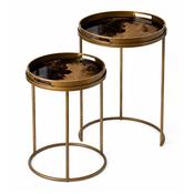 <strong>MINDY BROWNES</strong> Solene Nest of Tables (2) Gold image