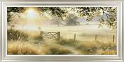<strong>ARTKO</strong> The Memory of Summer 111cm x 56cm Picture By M Torelli Silver Frame