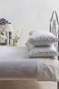<strong>BELLEDORM</strong> Hotel Stripe Duvet Cover Set (Multiple Sizes &amp; Colours) image