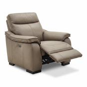 <strong></strong> Vincenzo Electric Reclining Armchair With USB Charging Port Leather Category 20 image