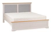Brighton Light Grey Oak Super King 6' Bed Frame image
