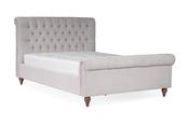Harrison Light Grey Double 4'6 Bed Frame image
