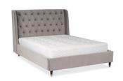 Serenity Grey Velvet Super King 6' Bed Frame image