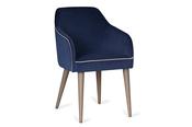 Eskamor Navy Velvet Dining Chair