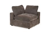 San Diego Grey Fabric Individual Corner Piece