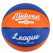 Midwest League Basketball Blue/Orange Size 3 - Blue