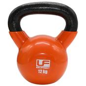 Urban Fitness Cast Iron Kettlebell | 12Kg - Orange image