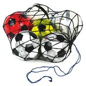 Precision Football Net Ball Bag (12 Balls) - Black