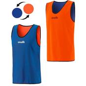 O'neills Reversible Mesh Training Bibs | Blue / Orange | Senior (Adults) image