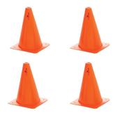 Precision 9" Traffic Training Cones | Orange | Set Of 4 image