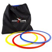 Precision Speed Agility Hoops Set Of 12 - Multi