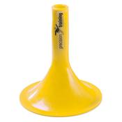 Precision Boundary Pole Base - Yellow