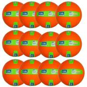 O'neills Quick Touch Football | (Age U8-U10) | Pack Of 12 - Orange