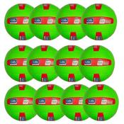 O'neills Smart Touch Football | (Age U10-U12) | Pack Of 12 - Green