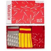 Sic Sock Reds Fans Liverpool Mens Socks Gift Box (Uk 7-11) - Multi