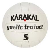 Karakal Gaelic Trainer Football Size 5 - White