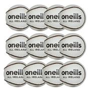 O'neills All Ireland Hurling Match Sliotar | Size 4 | Pack Of 12 - White image